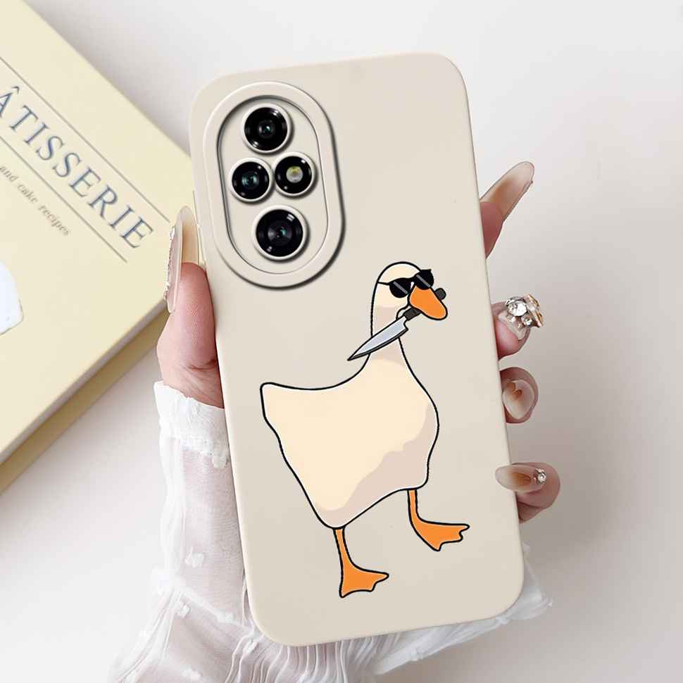 For Honor 200 Pro 5G Case ELP-AN00 Cute Butterfly Rabbit Soft Silicone Cover For Huawei Honor 200Pro ELP-NX9 Phone Shell Fundas