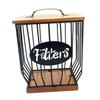 Coffee Pod Holder, Coffee Pod Basket Organizer Cup with Lid ,Metal Coffee