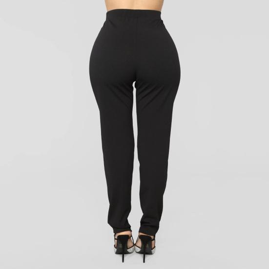 2 Pcs/Set Lady Formal Coat Pants Set Long Sleeves Slim Fit