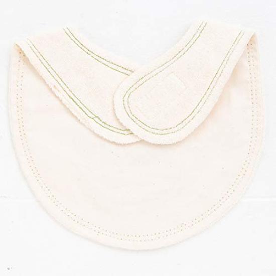 Pompkins BABY Organic Cotton Mini Made In Japan Y-1357 100% [Frog Series] Bib,
