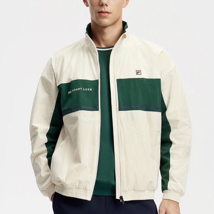 New FILA Jackets & Coats Men's Ivory A11M413704FIV