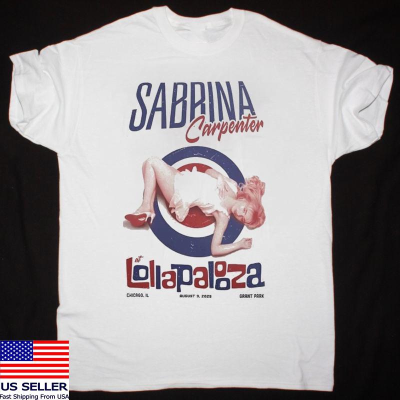 Sabrina Chicago IL Lollapalooza T Shirt Full Size S-5XL XXXL