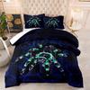 Realistic Animal Wolf Tiger Three-Piece Feather Silk Cotton Quilt Summer Quilt Bedding