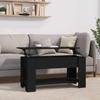 Vidaxl Tavolino da Caffè, Nero, 101X49X52 Cm, Materiale Derivato dal Legno