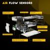 OCPTY Mass Air Flow Sensor Fits for BMW 135i 335i 535i 640i 740i M235i X1 X3 X4 X5 X6, for BMW ActiveHybrid 5 7 5WK97512 5WK97512Z 13627593624