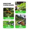 Trimmer Lubricant 5 Pieces Long-Lasting Lawn Mower Grease Threaded Nozzle Lubricating Oil Long-Lasting Garden Tool Accessories