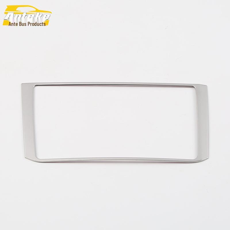 

18 T-Roc Navigation Frame Bright Ring Center Console Dashboard Decorative Panel Accessories