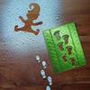 Gnome Stencil Footprints Christmas Gnome Stencil Gnome Door Accessories Christmas Gnome Elf Gnome Footprints Christmas Gift