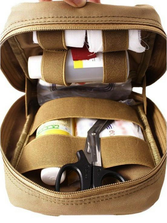 Diplomat Waterproof MOLLE Travel Medical Kit and Tactical First Aid Storage Bag