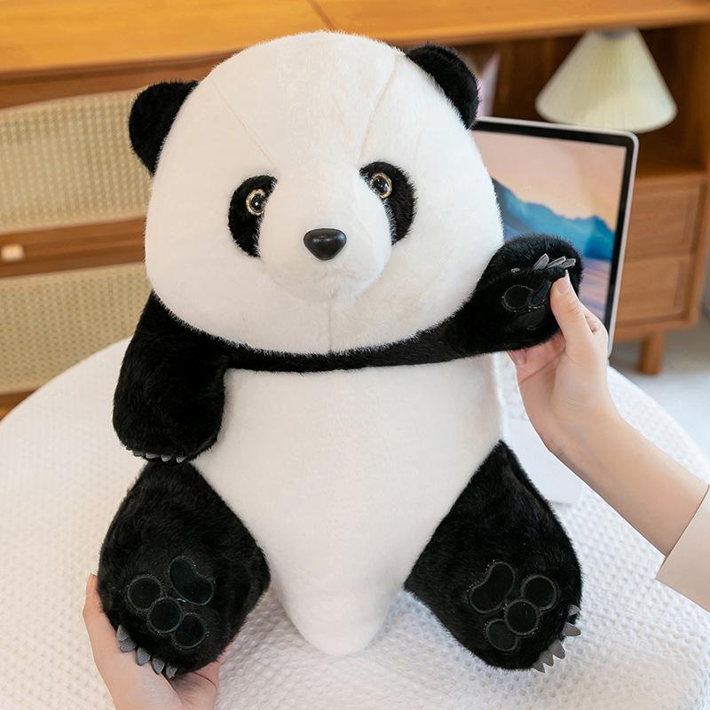 Cute Chinese Panda Doll Cute Plush Toy Pillow Simulated Giant Panda Scenic Spot Girl Birthday Gift