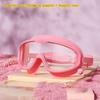 Wide View Swimming Goggles with Ear Plugs, Anti-Fog Clear Lens Swim Goggles, Adjustable Strap Waterproof Swim Glasses for Adults