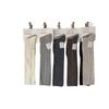 Double-needle Vertical Calf Socks for Girls, Pile Socks for Schoolgirl Style