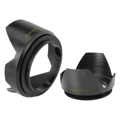 52mm 55mm 58mm 62mm 72mm 82mm Šroubovaná sluneční clona s květinovým okvětním lístkem pro Canon, Nikon, Sony, Olympus, Pentax, příslušenství k objektivům