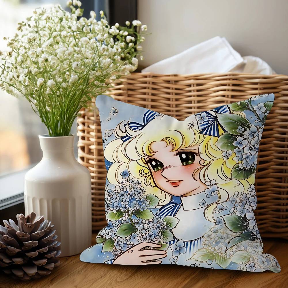 M-Manga C-Candy C-Candy Personalized Pillow Dust Cover Bedroom Kids Party Decoration Pillowcase Birthday Children Gift