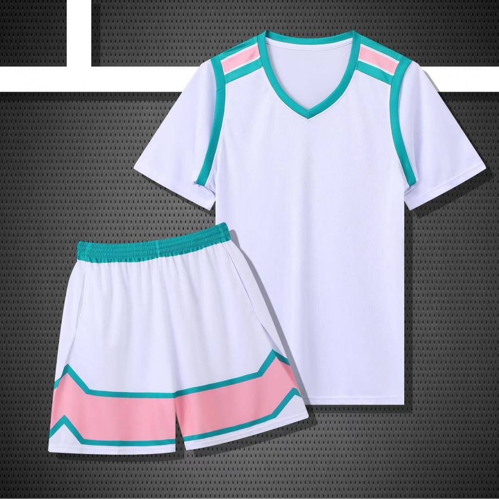 Unisex Basketball Uniform Set, Number Print, Dual-Pocket, 3XS-4XL