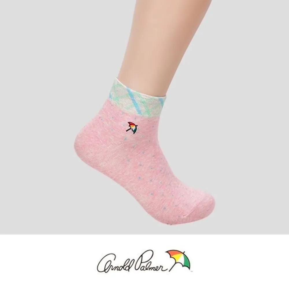 Arnold Palmer Dot Pattern Ladies Ankle Socks 24cm