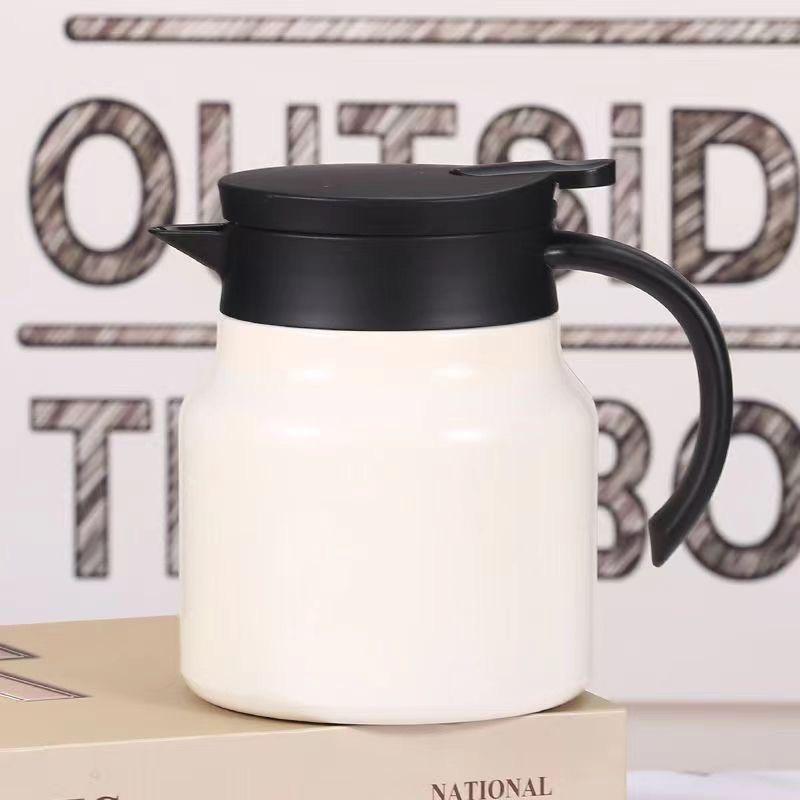 316 Stainless Steel Large Capacity Stewing Tea Pot with Insulated Water Bottle for Home or Office Use