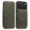 For iPhone 17 Pro Max Case Compatible with MagSafe RFID Blocking Card Holder Leather Phone Cover
