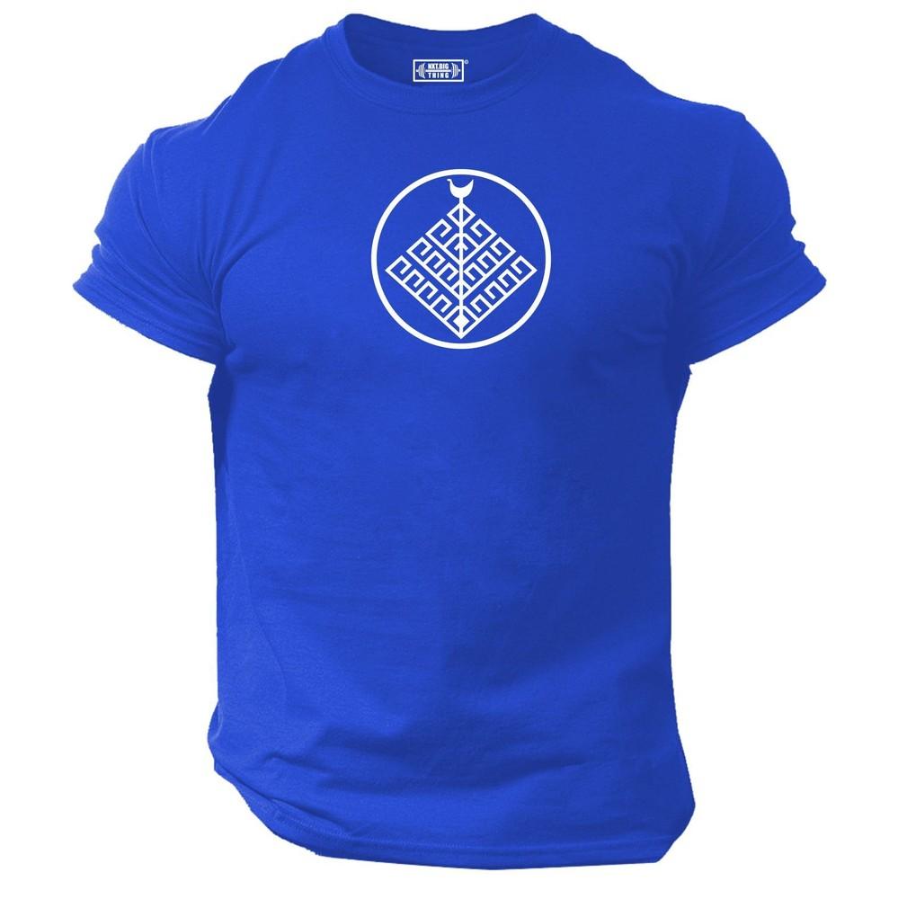 Yggdrasil T Shirt Gym Clothing Bodybuilding Workout Mma Vikings Thor Gymwear Top