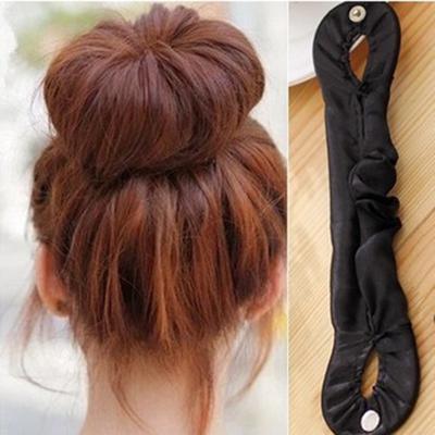 Women S Magic Cotton Hair Disk Hair Device Donut Quick Messy Bun