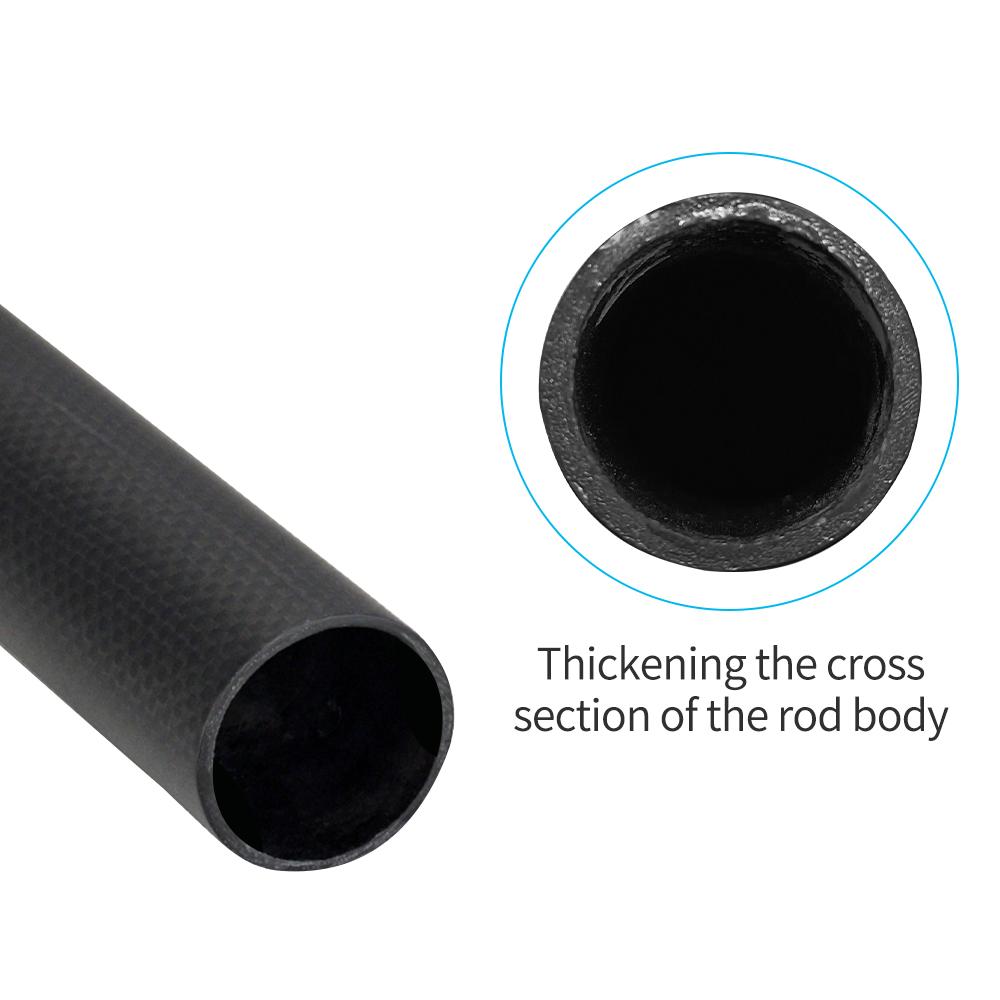 Matte Bicycle Seatpost Carbon 27.2/30.8/31.6*350/400mm Mountain Road Bike Seat Post 3K Carbon Seat Tube Bicycle Parts