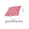 1/12 Doll House Vintage Style Wooden Patio Bench & Cushion Furniture Set for Living Room Life Scene
