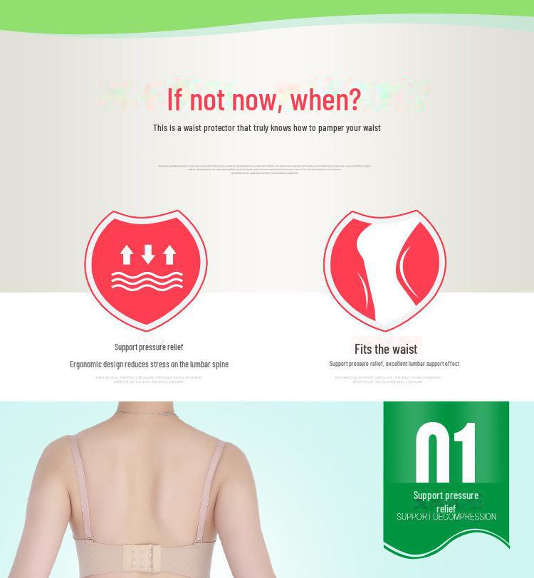 Neopren-Fitness-Taillenstützgürtel