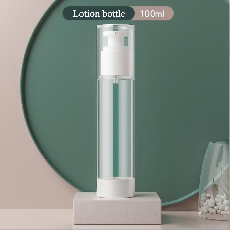 Airless Vacuum Refillable Bottles Portablere Empty Lotion / Spray Bottle 15-100ML Travel Bottle Pump Toiletry Cosmetic Container