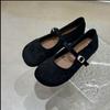 Fashion New Style Women's Autumn Women Flat Shoes Fashion Round Toe Ladie Ballerinas Shoes Soft Flat Heel Outdoor Casual Mary Jane Shoes