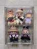 LABUBU Blind Box Desktop Display: Transparent Acrylic Storage Cabinet for Dustproof Figurine Presentation