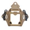 Helmet NVG Mount Shroud Sports Camera Night Vision Device Bracket Base Aluminum Alloy Helmet NVG
