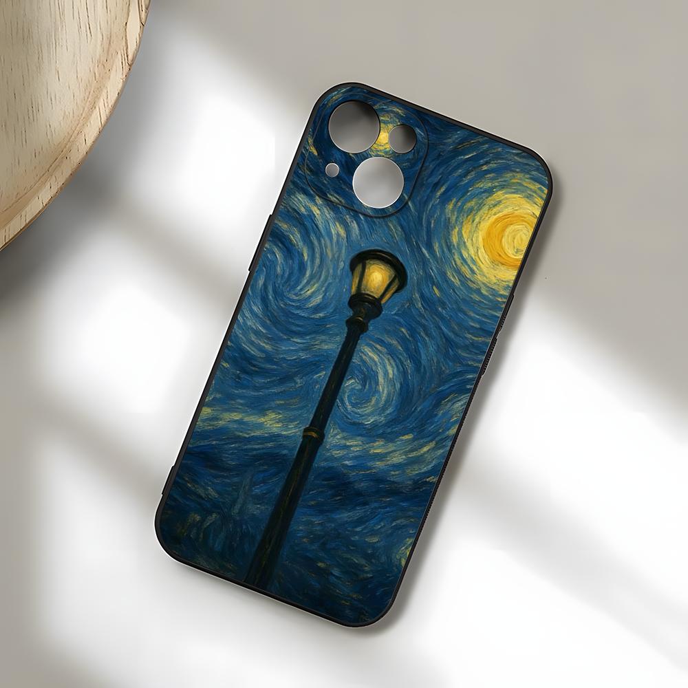 Van Gogh Oil Paintings Phone Case For IPhone 17 Pro Max 15 Pro 16 14 Plus 12 13 Mini 11 Pro Shockproof Soft Cover