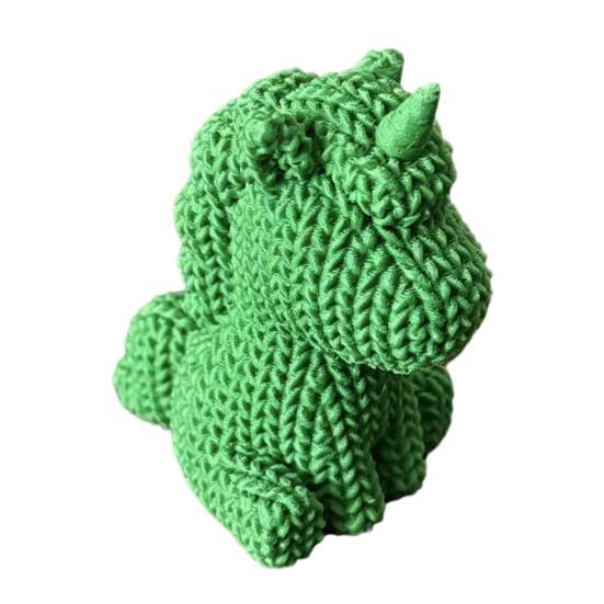 Creative Birthday Gifts for Girls 3D Printed Unicorn Figurine with Knitted Texture, Cute Compact Rainbow Colored Desk Decor Animal Statue, Desktop