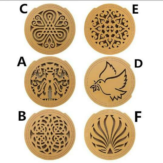 Guitar Soundhole Cover, Anti-Feedback Electret for Electric-Acoustic, Wooden.