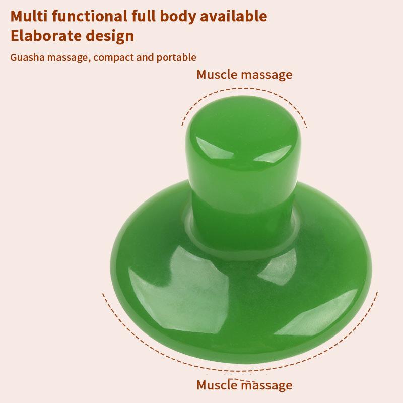 Mushroom Shaped Gua Sha Facial Massage Relax Skin Care Tool Resin Face Lift Remove Wrinkles Portable Manual Massager