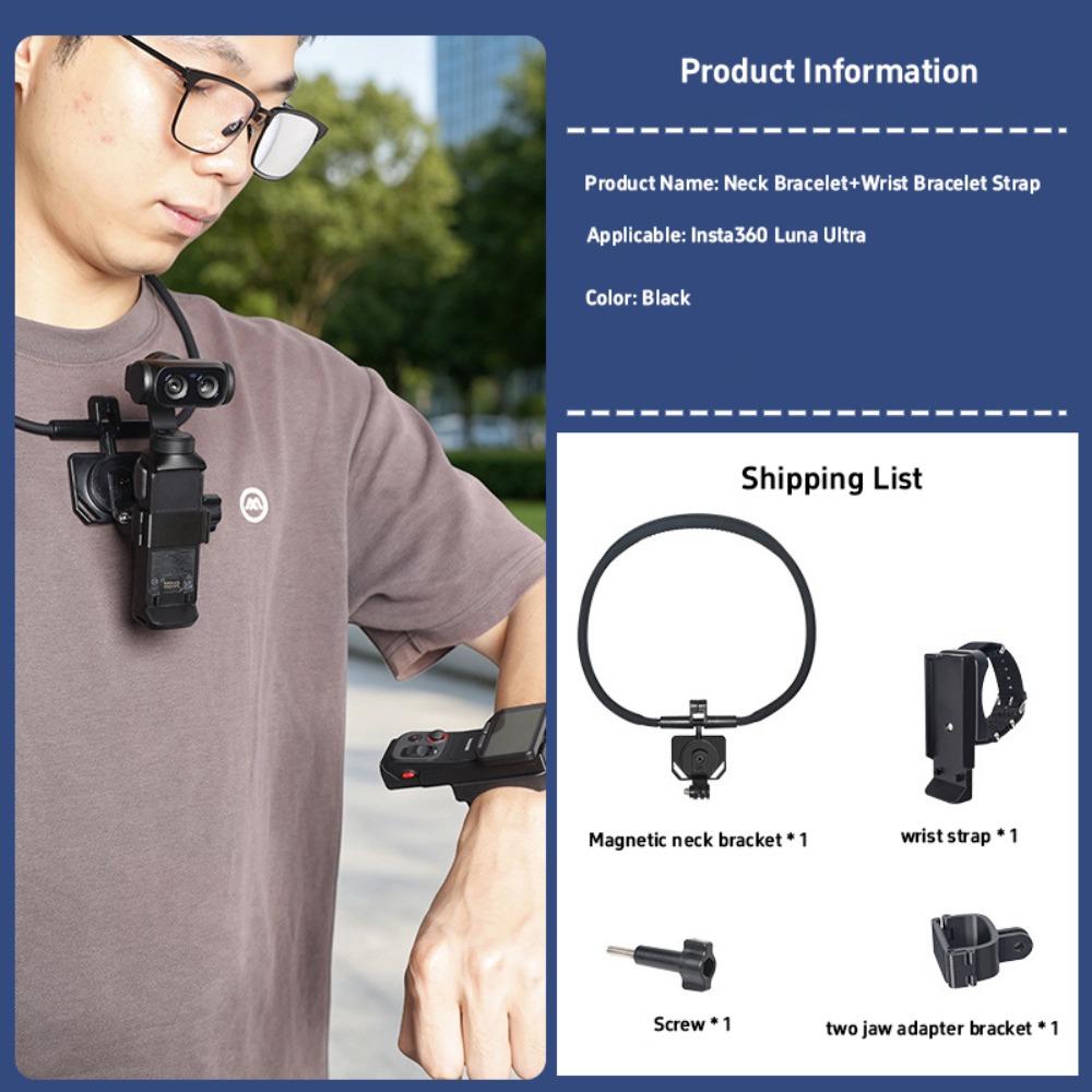 Portable Protective Frame Camera Cage Cover for Insta360 Luna Ultra Outdoor Sports