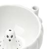 Swirl Bowl with Ghost Decor Halloween Bowl Center Berry Wash 360 Degree Rotating