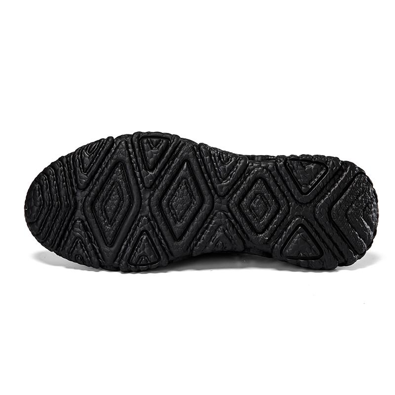 Summer New Men's Breathable Mesh Shoes, Lightweight and Non Slip Running Shoes, Black Flat Bottomed Women's Casual Sports Shoes