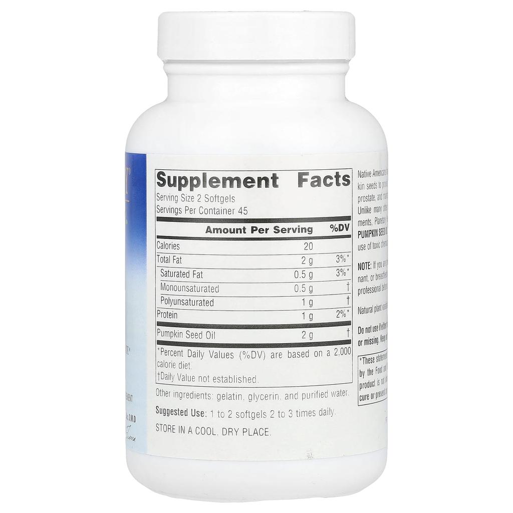 Full Spectrum™ Pumpkin Seed Oil, 90 Softgels (500Mg per Softgel)