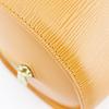 Louis Vuitton Soufflot Handbag M5222H Mandarin Orange Epi Leather Women Used