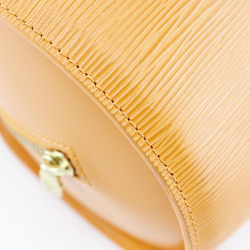 Louis Vuitton Soufflot Handbag M5222H Mandarin Orange Epi Leather Women Used