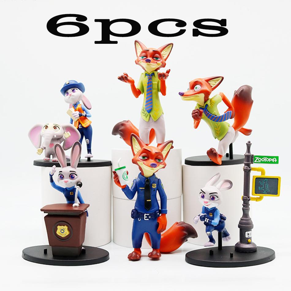 Auf Lager Heiße Zootopia Sammlerfiguren Set Officer Judy Nick Wilde Premium Spielzeugstatue Perfektes Kindergeschenk 2 9 verkauft Kinderfreundlich Unterhaltsam Spaß Spiel