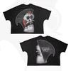 Men Women Streetwear T Shirt Hip Hop Fun Cartoon Graphic Printed Oversized T Shirt Harajuku Gothic Cotton Short Sleeved Clothing