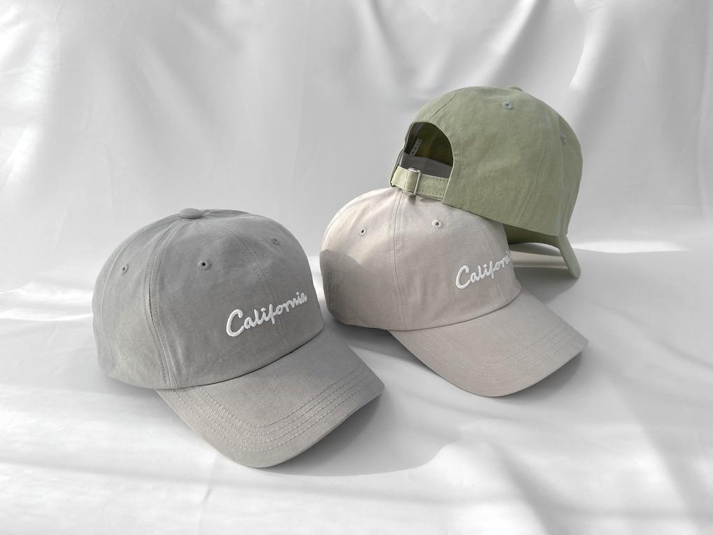 Women's Unisex California Lettering Ball Cap Basic
