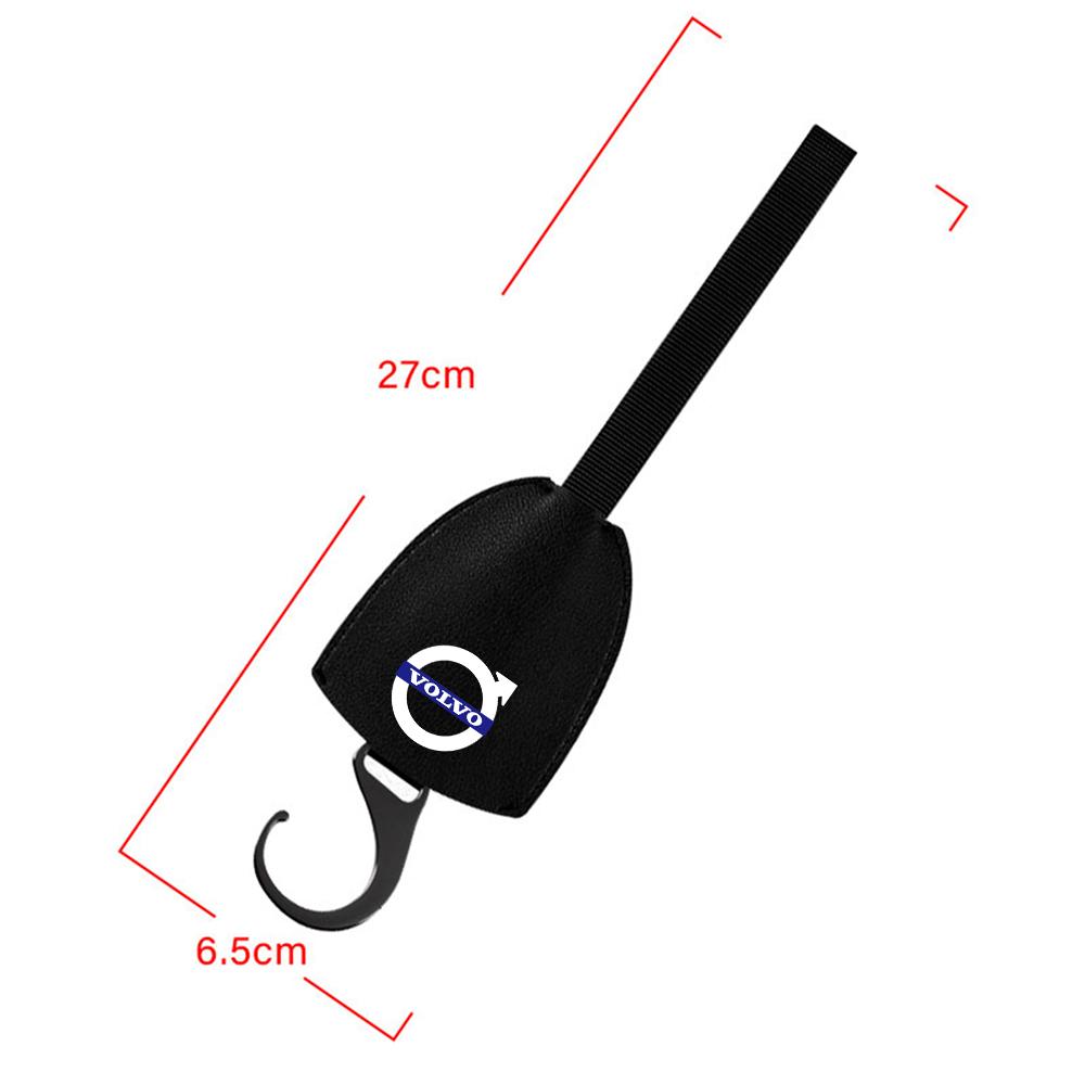 Car Rear Seat Headrest Hanger Clip Holder Storage Interior Accessories for Volvo RDESIGN S60 V40 V50 S40 S80 C30 XC40 XC70 XC90