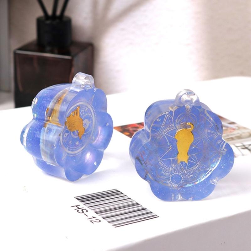 Animal Resin Mold Cat-Paw Silicone Epoxy Casting Mold for DIY Pendant Jewelry Making Handmade Lovely Keychain Craft