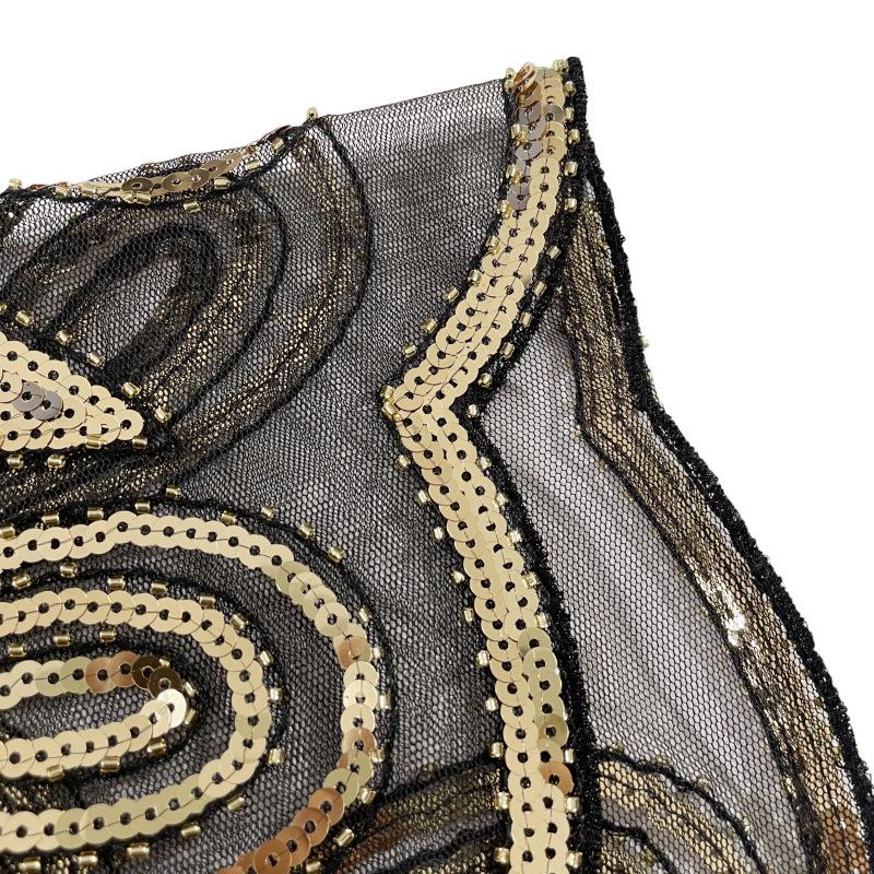Summer Women's Sequin Mesh Shrug - Versatile Outerwear
