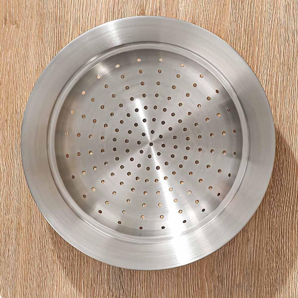 with Lid Flying Saucer Steaming Tray Portable Round Pot Insert Tray  Kitchen Supplies