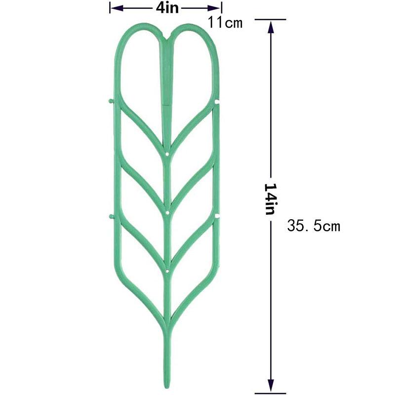 Plastic Plant Support Pile Frame Vines Garden Vines Climbing Stake Stand Flower Potted Rack Fixed Rod Greenhouse Arrangement New