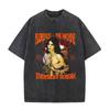Vintage Washed Florence  The Machine Everybody Scream Tour  Graphic T Shirts Men Women Harajuku Aesthetic Oversized T Shirt